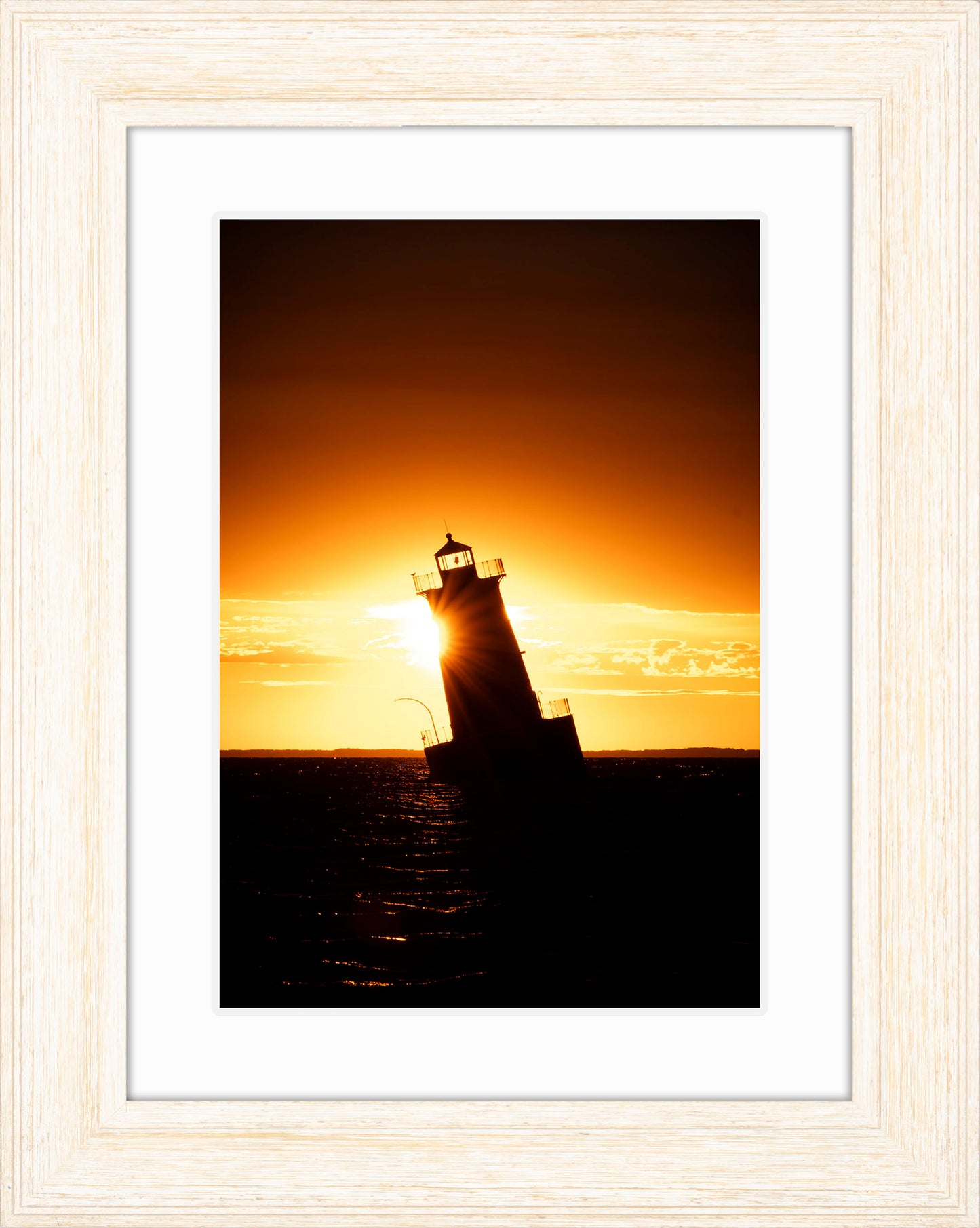 Sunrise at Sharps Island Light