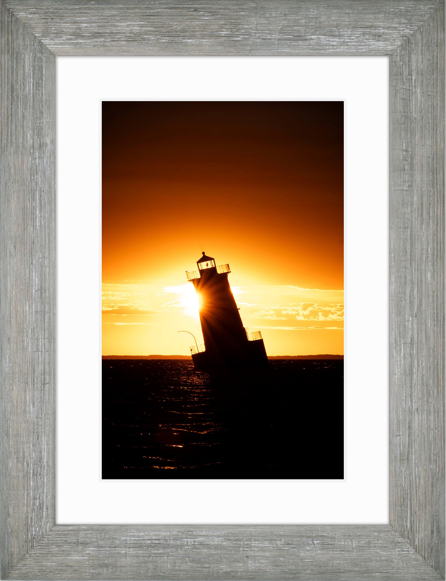 Sunrise at Sharps Island Light