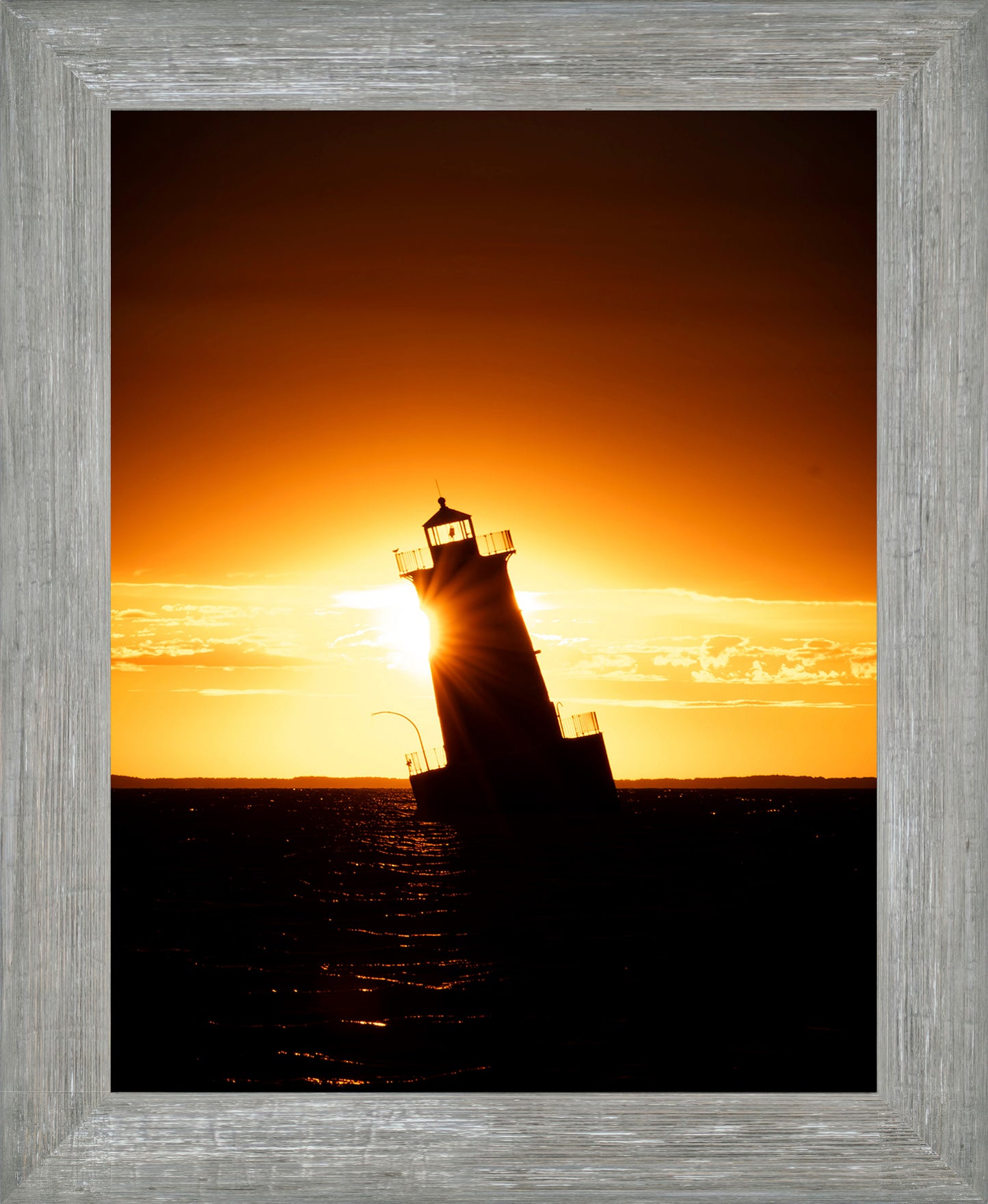 Sunrise at Sharps Island Light