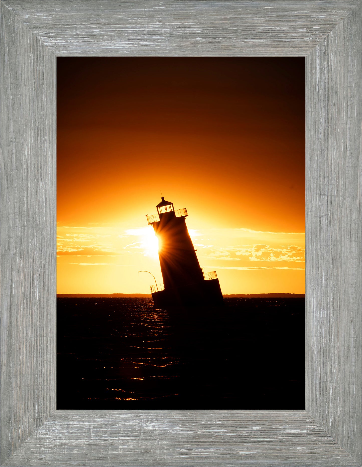 Sunrise at Sharps Island Light