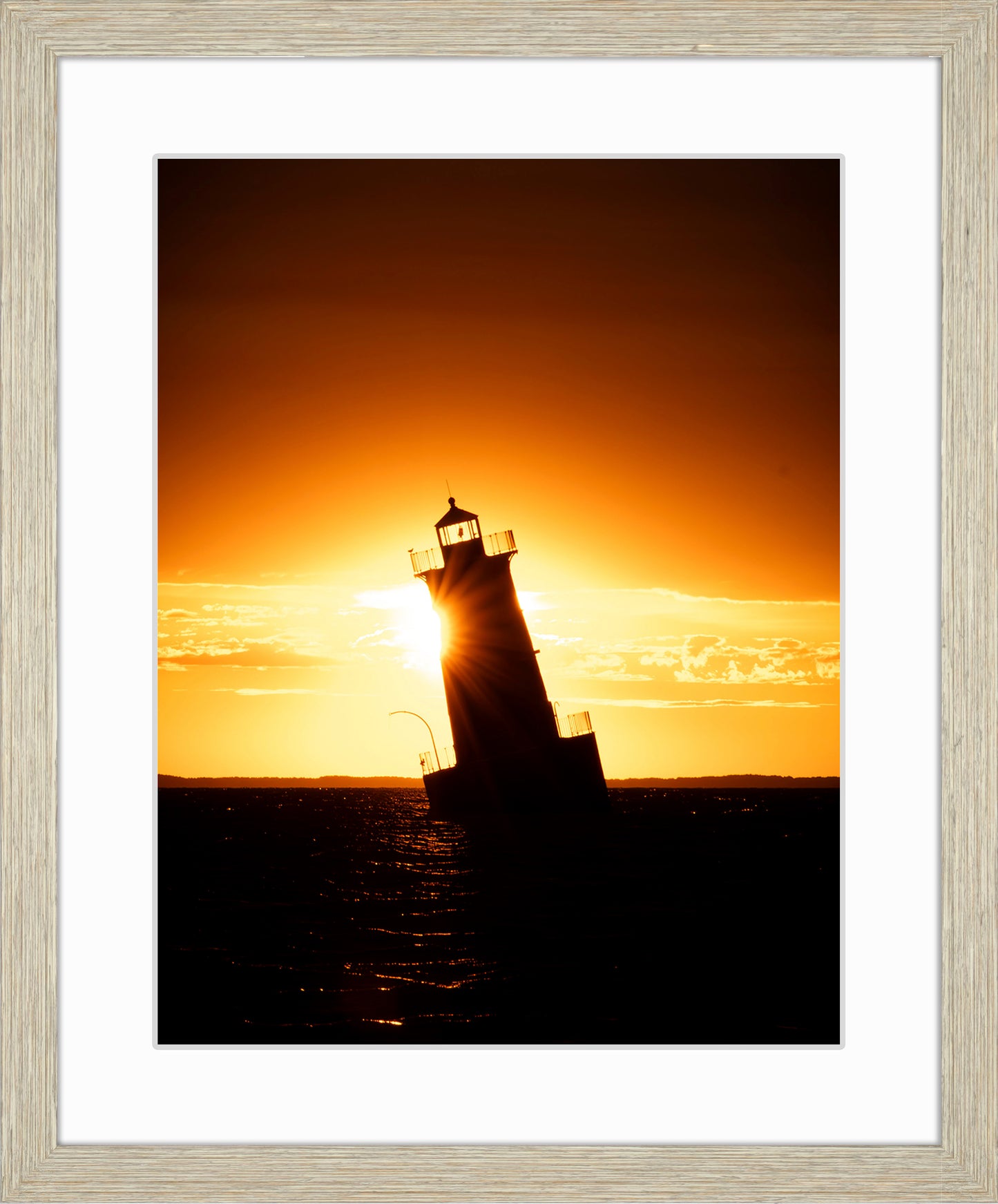 Sunrise at Sharps Island Light