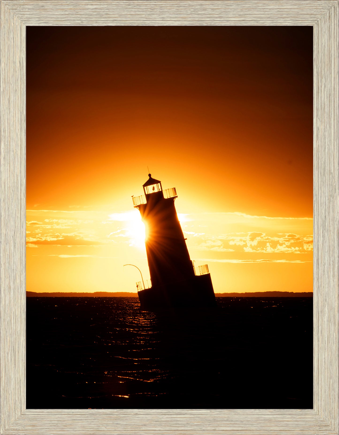 Sunrise at Sharps Island Light