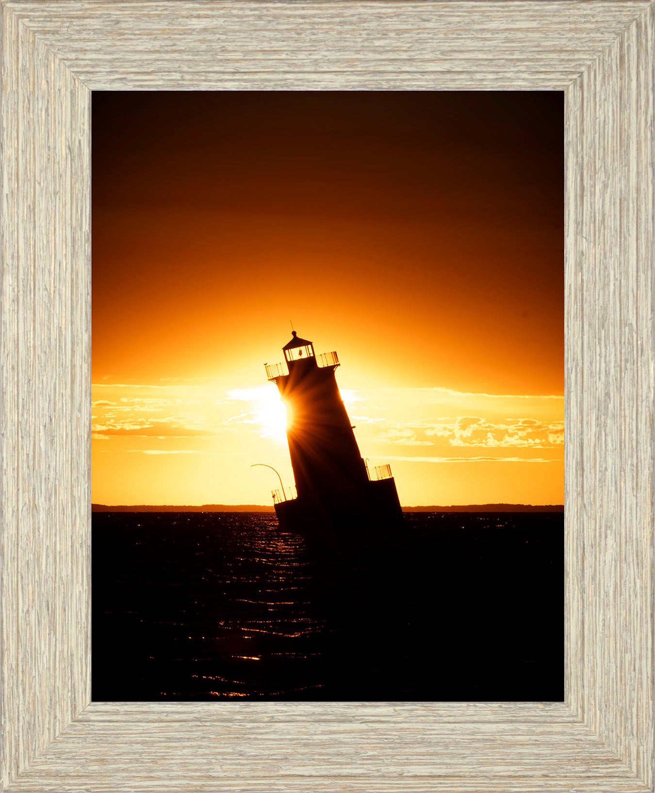 Sunrise at Sharps Island Light
