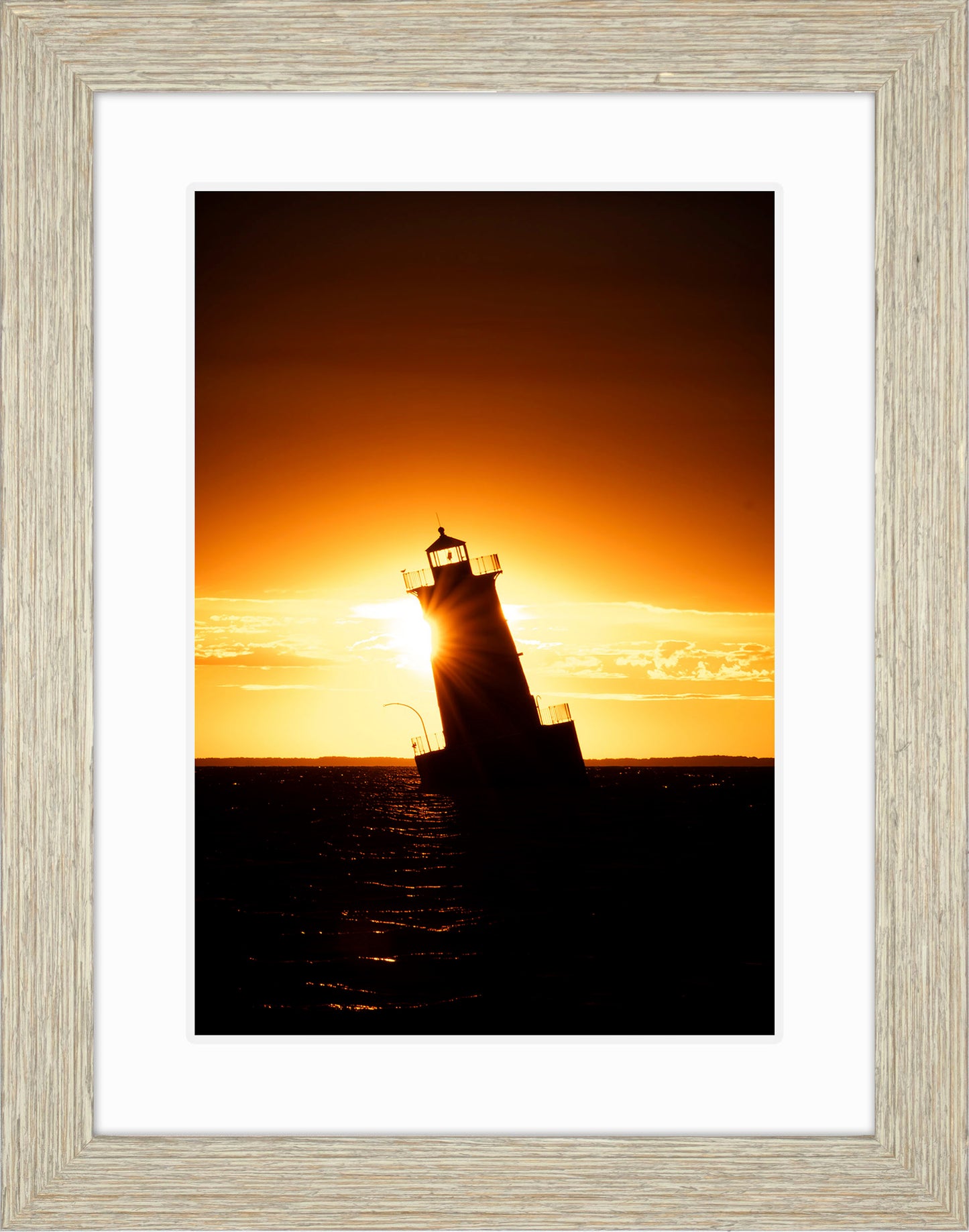 Sunrise at Sharps Island Light