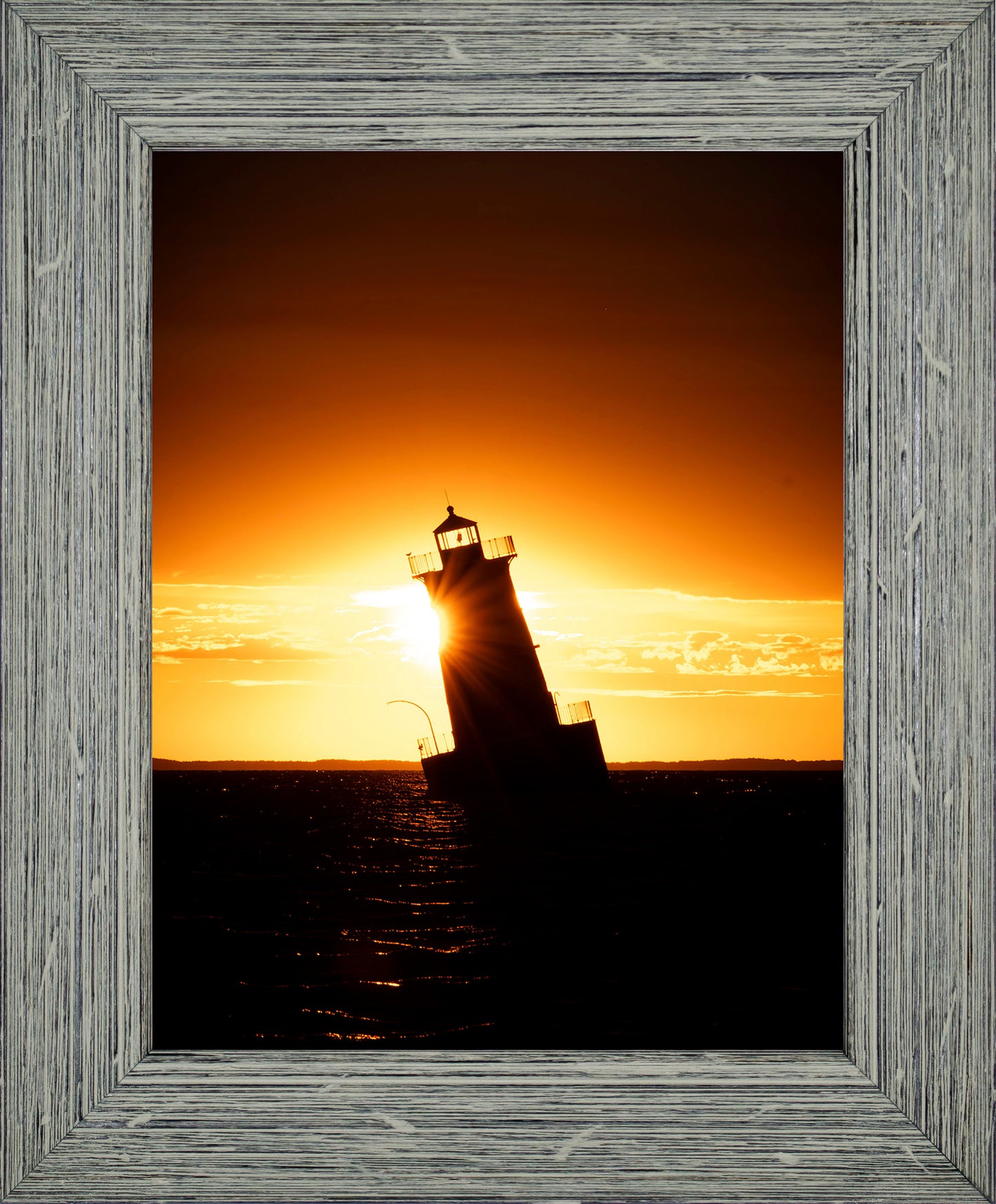 Sunrise at Sharps Island Light