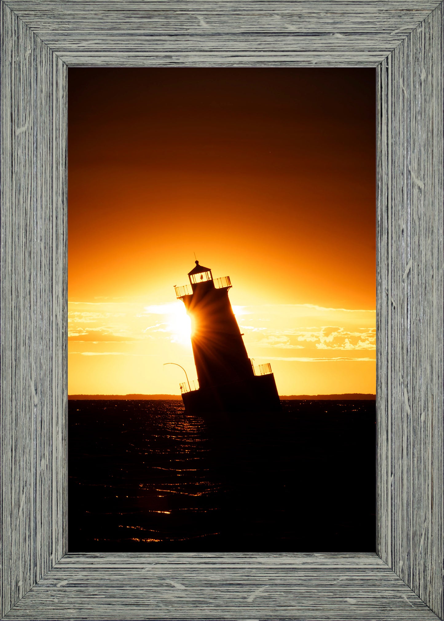 Sunrise at Sharps Island Light