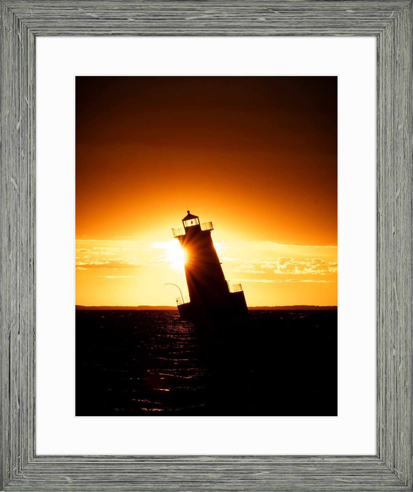 Sunrise at Sharps Island Light