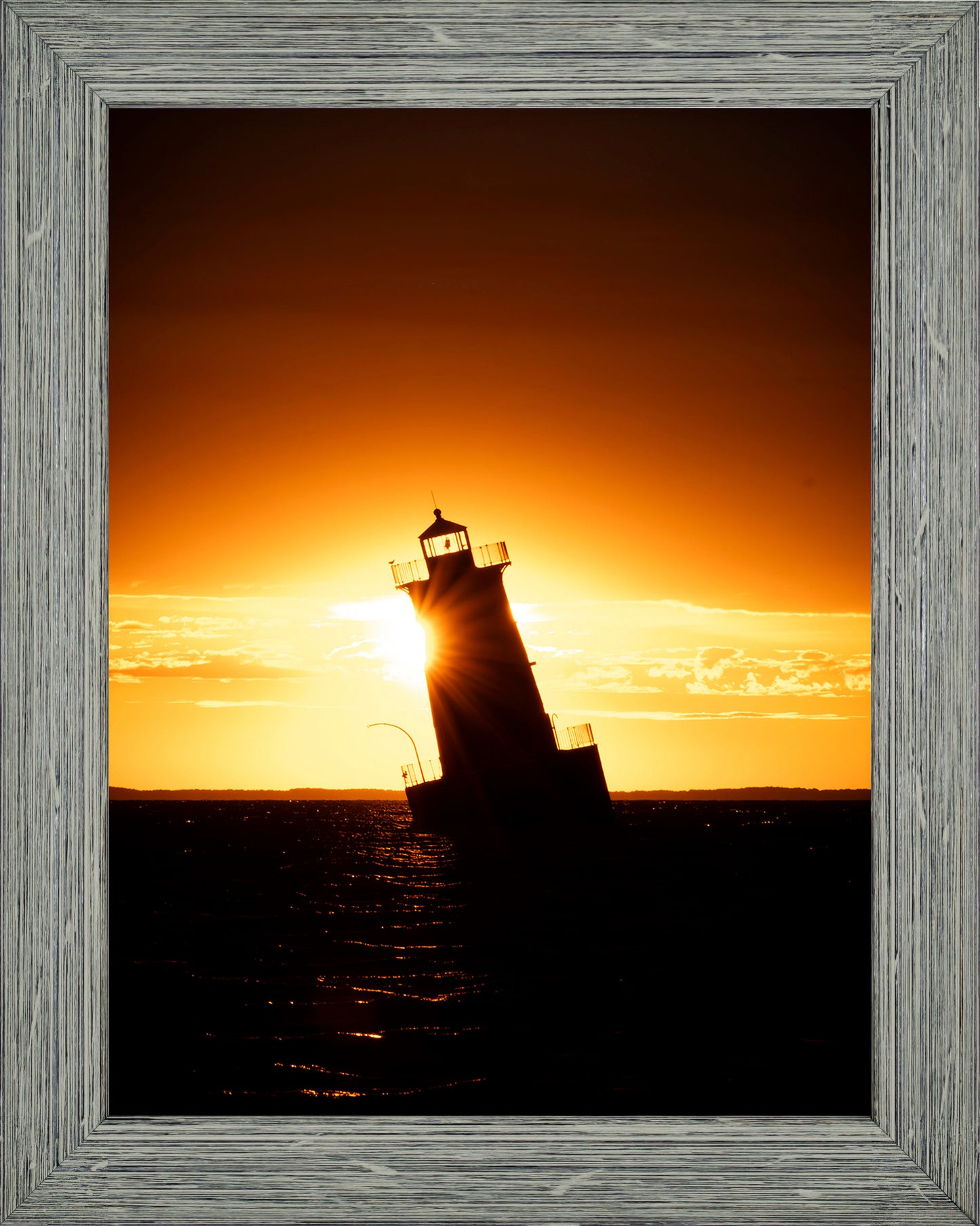 Sunrise at Sharps Island Light