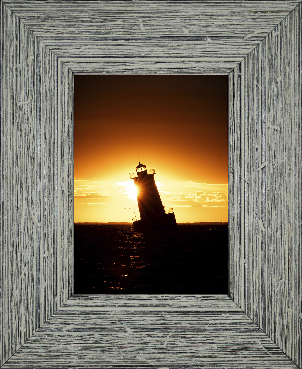 Sunrise at Sharps Island Light