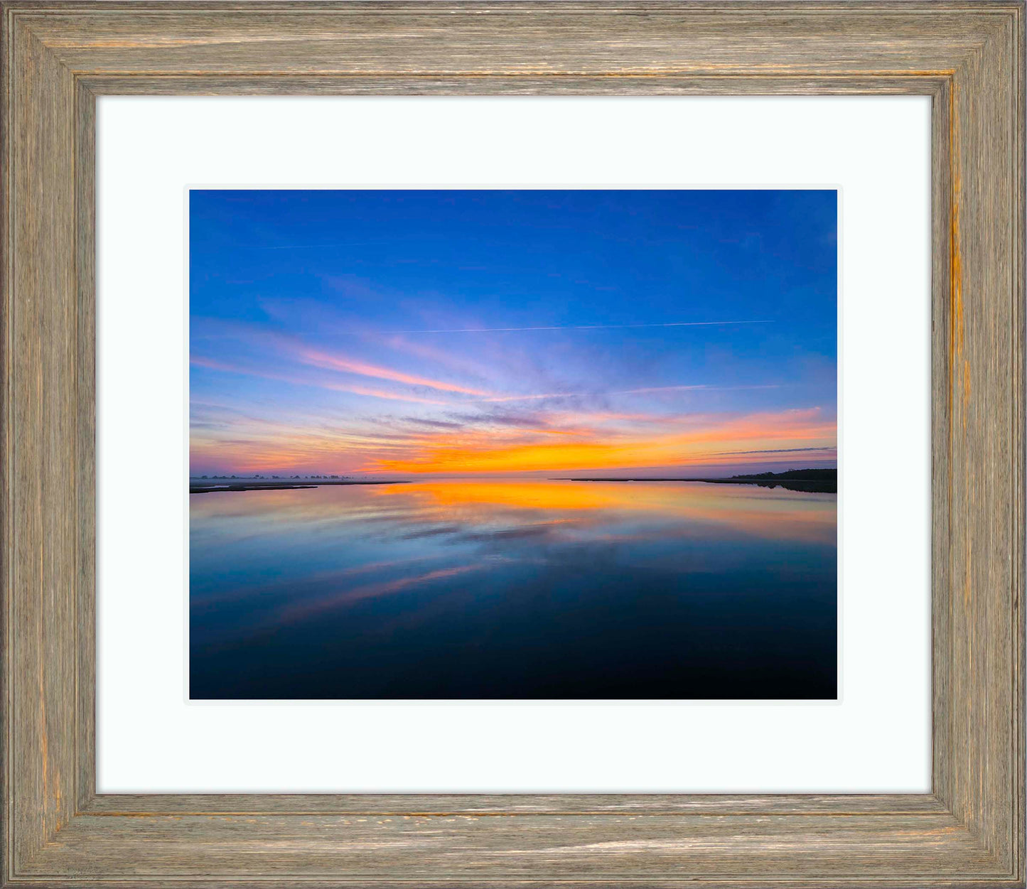 Sunrise over Laws Gut -- Digital Print