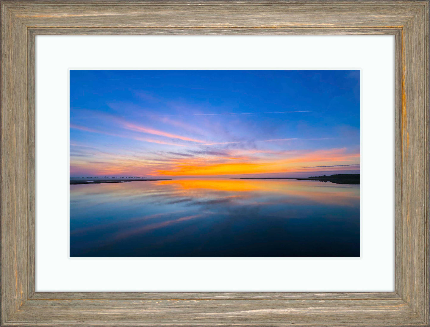 Sunrise over Laws Gut -- Digital Print