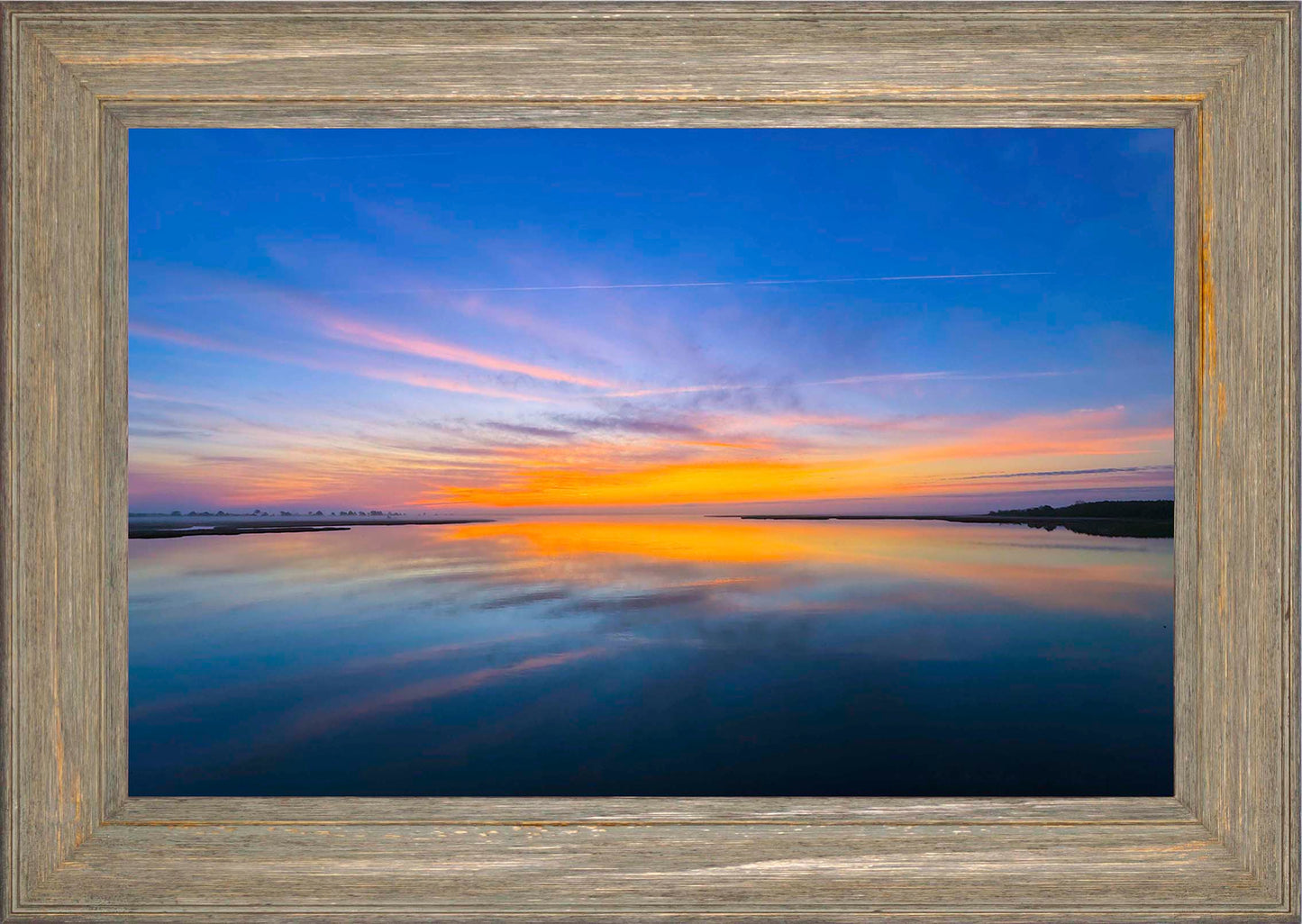 Sunrise over Laws Gut -- Digital Print