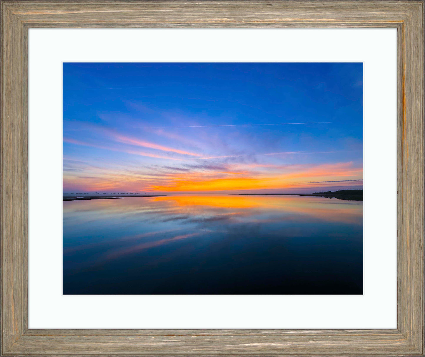 Sunrise over Laws Gut -- Digital Print