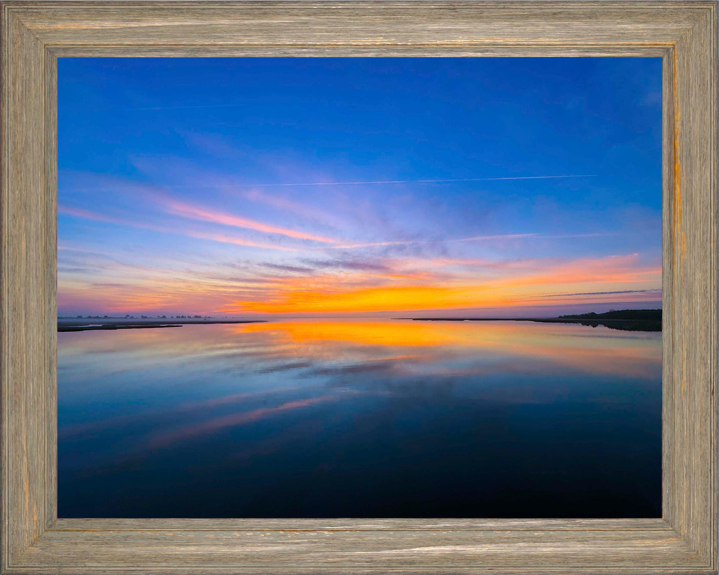 Sunrise over Laws Gut -- Digital Print
