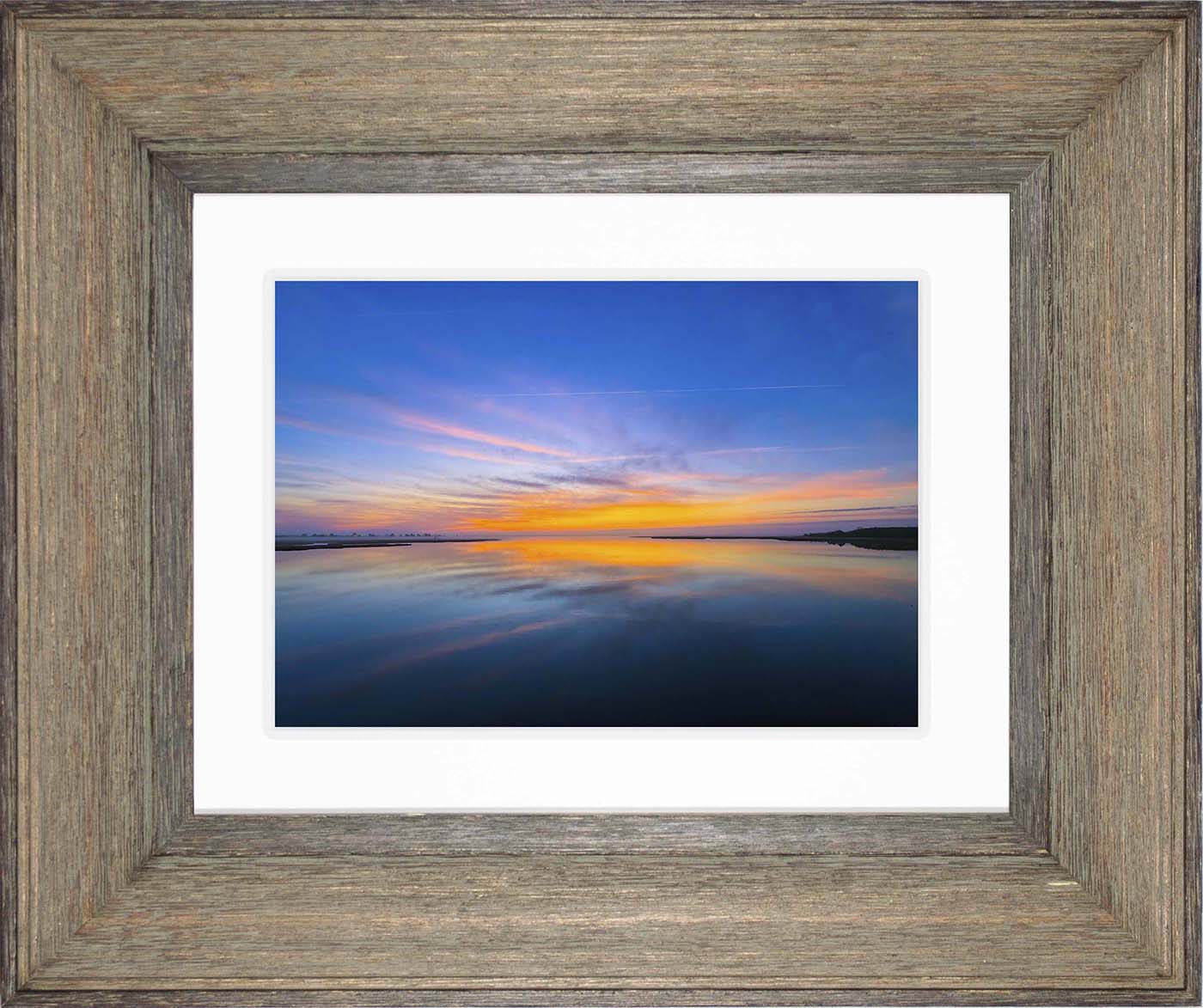 Sunrise over Laws Gut -- Digital Print
