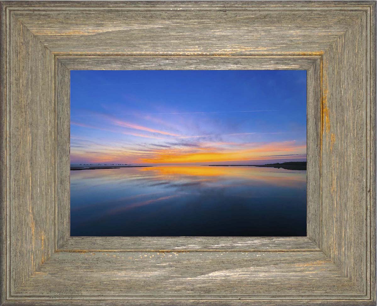 Sunrise over Laws Gut -- Digital Print