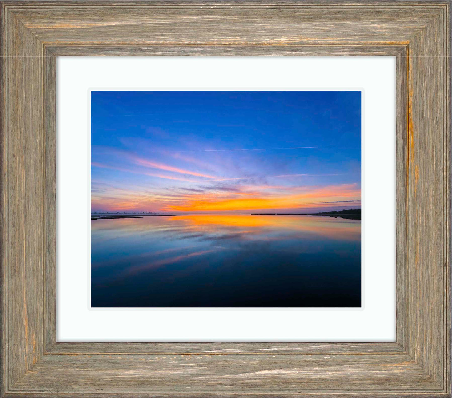 Sunrise over Laws Gut -- Digital Print