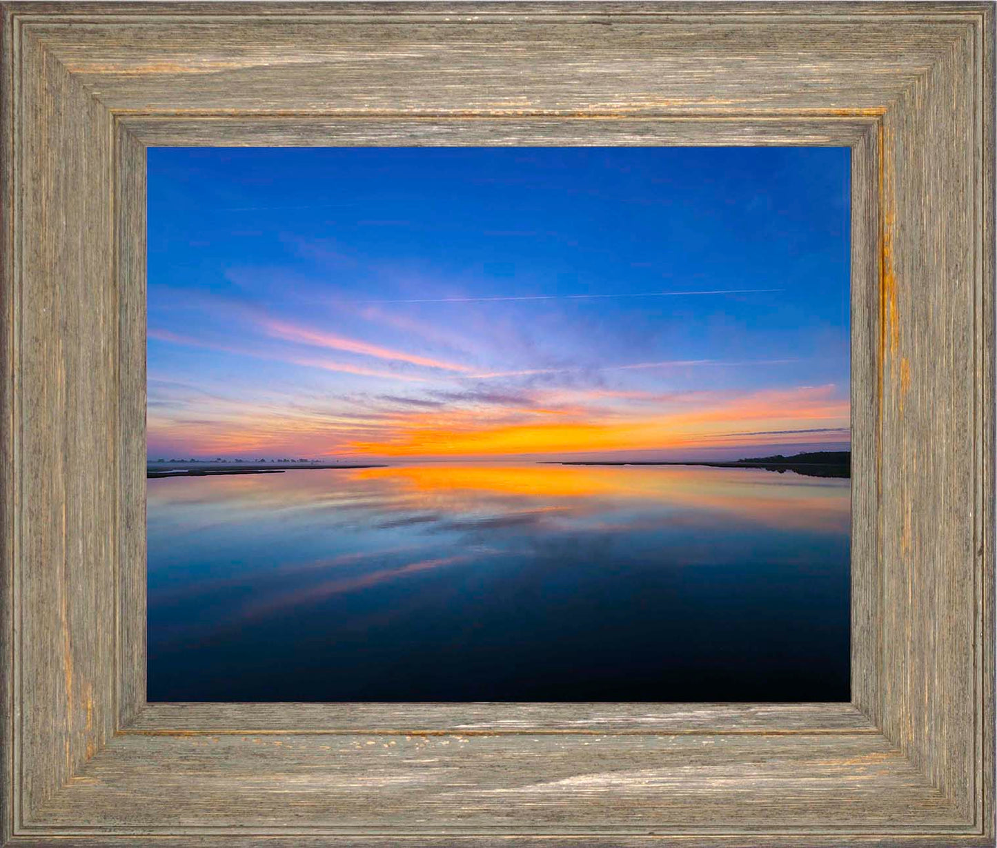 Sunrise over Laws Gut -- Digital Print