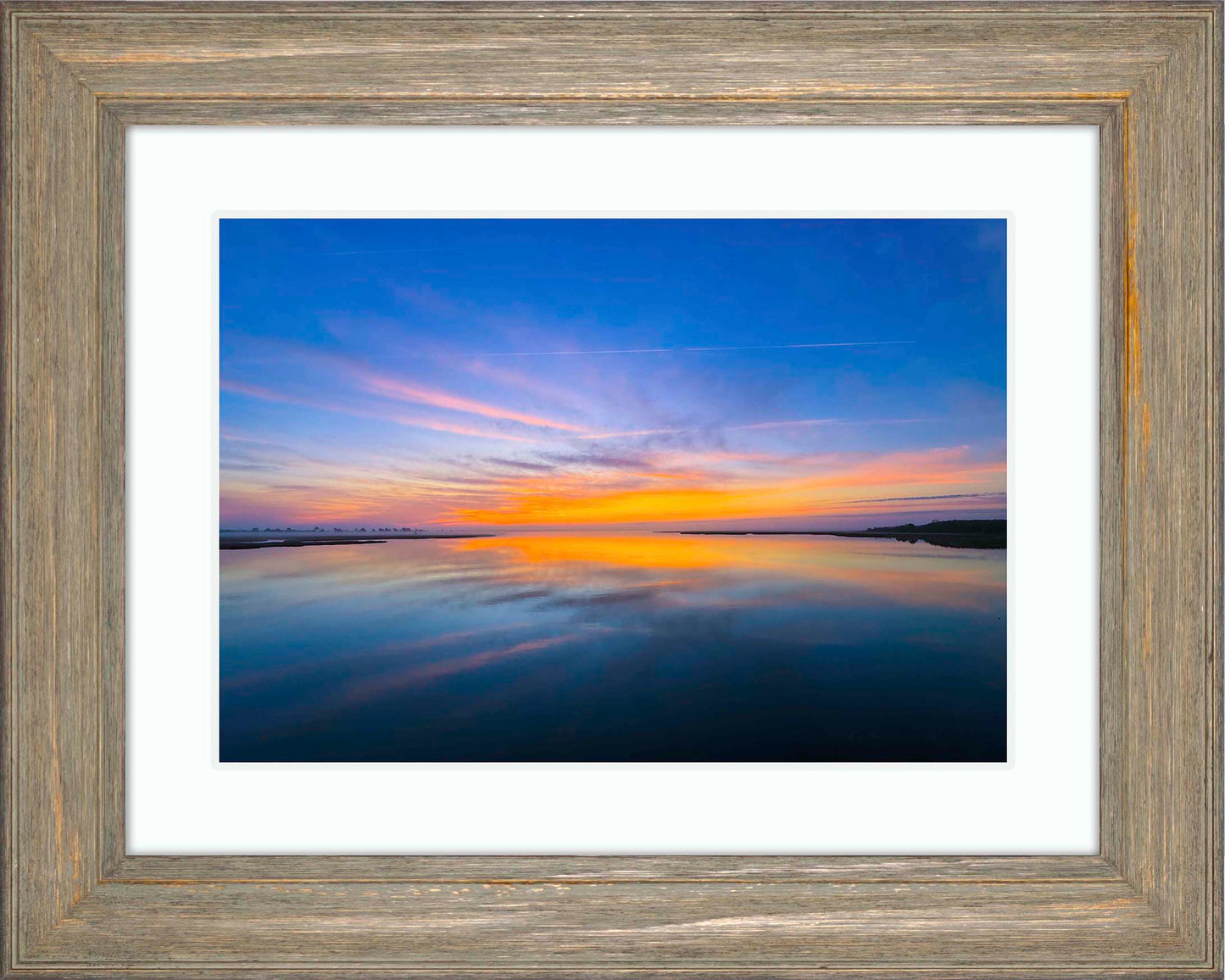 Sunrise over Laws Gut -- Digital Print
