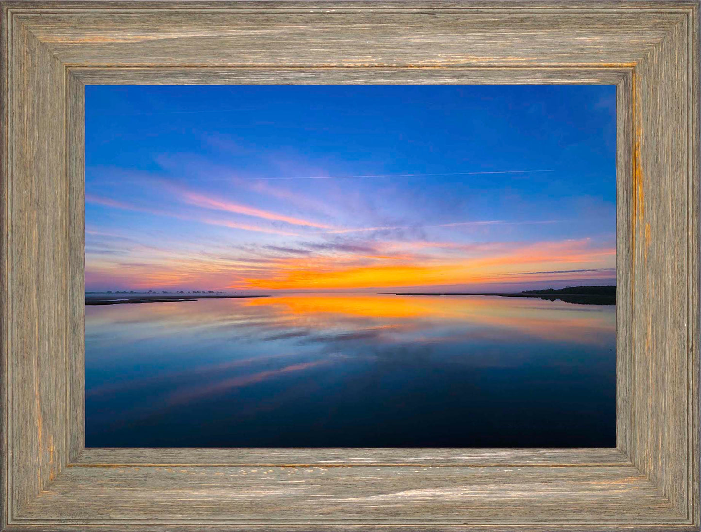 Sunrise over Laws Gut -- Digital Print