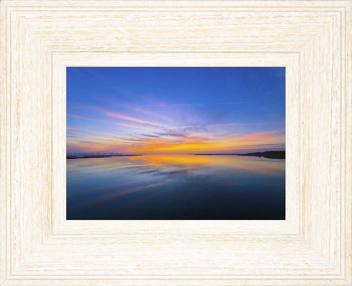 Sunrise over Laws Gut -- Digital Print