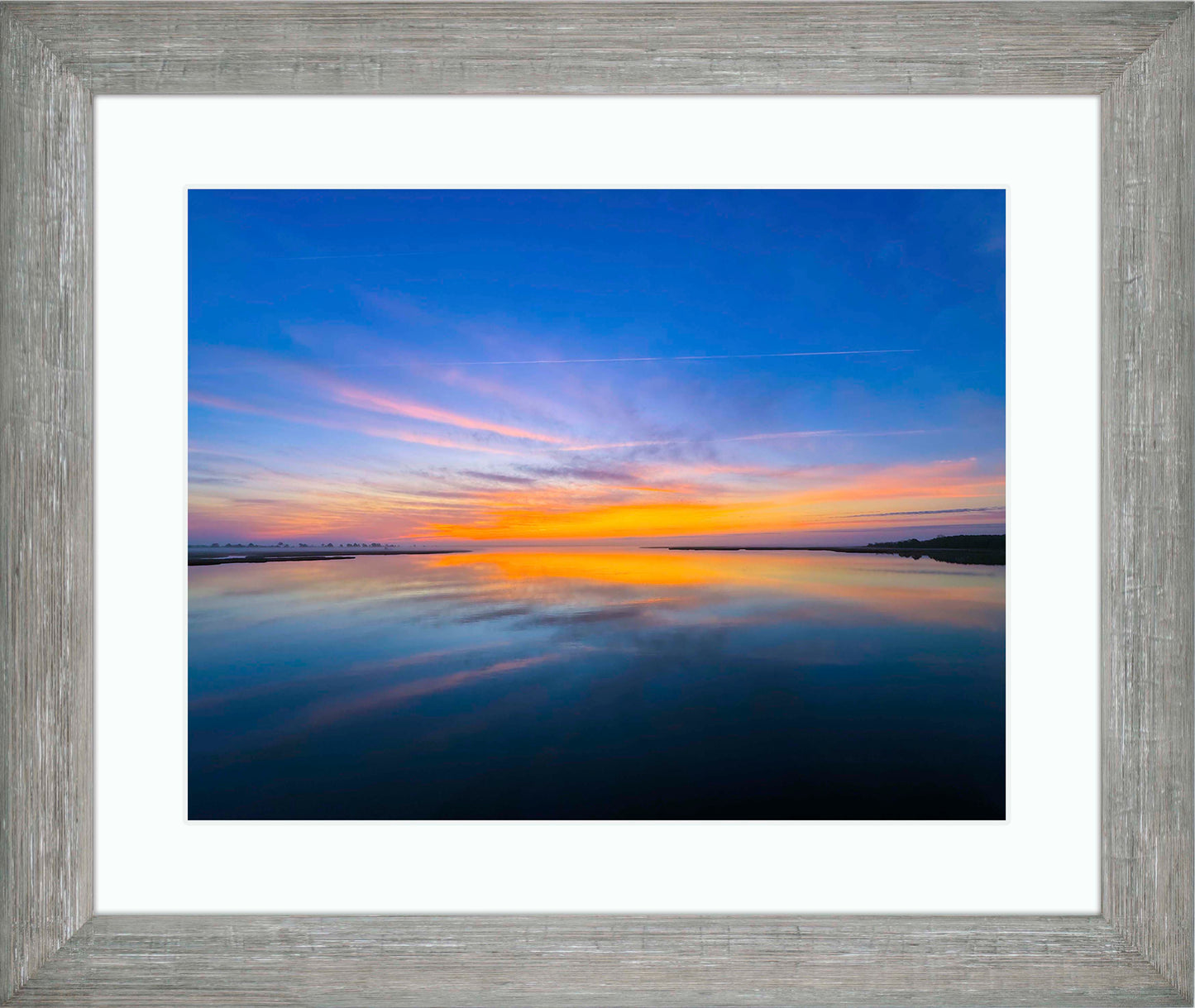 Sunrise over Laws Gut -- Digital Print
