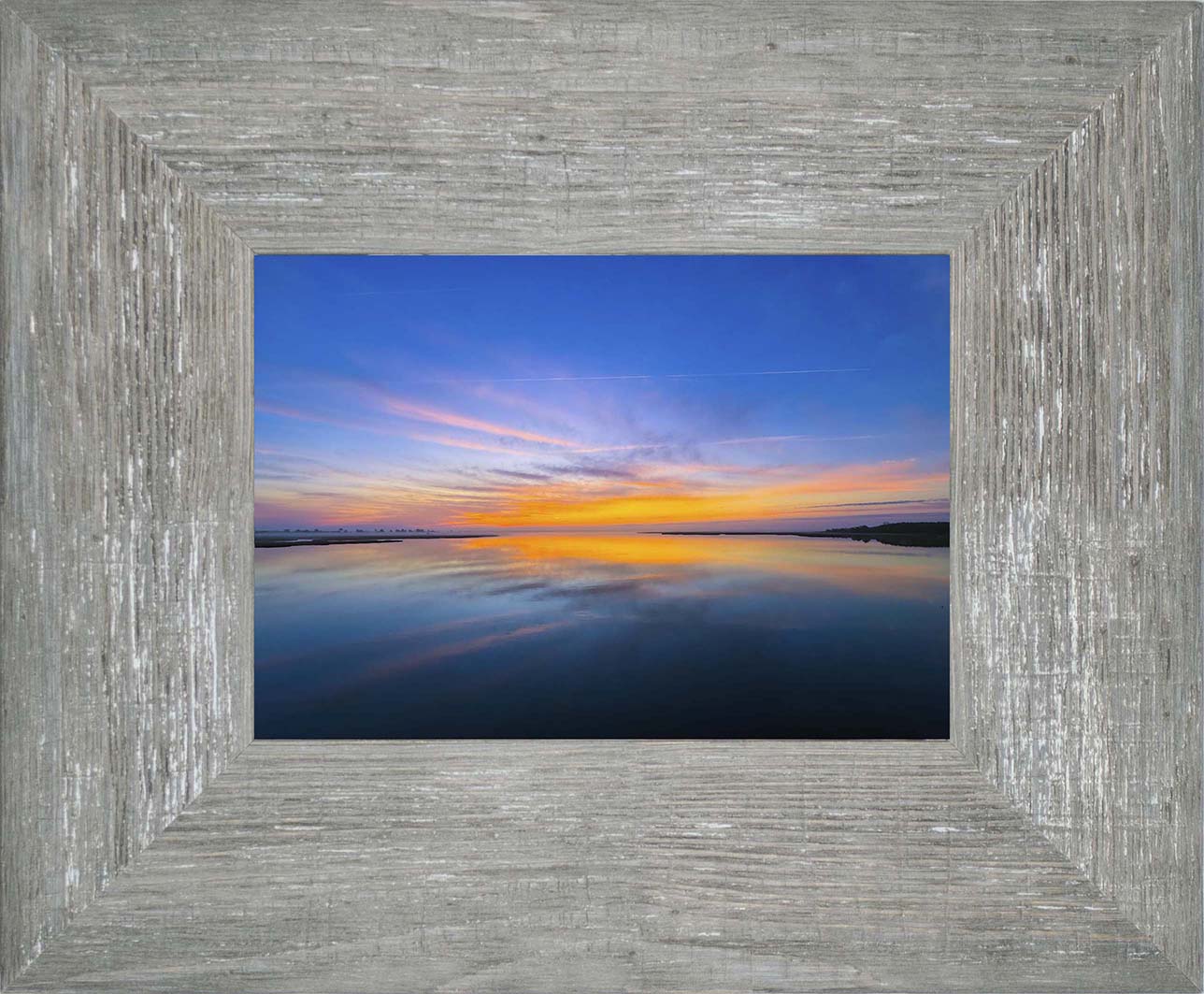 Sunrise over Laws Gut -- Digital Print