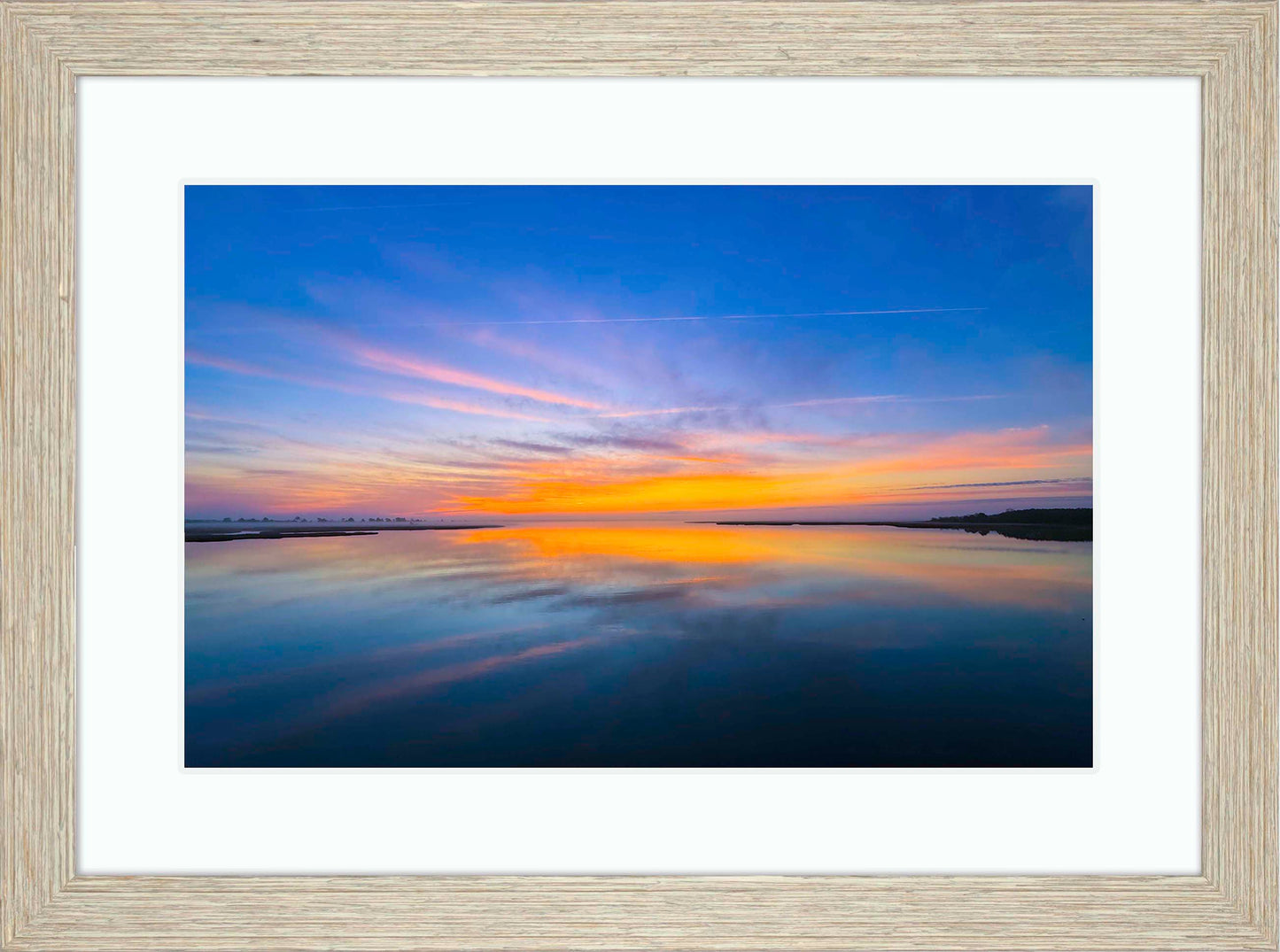 Sunrise over Laws Gut -- Digital Print