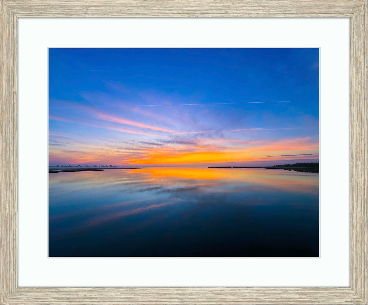 Sunrise over Laws Gut -- Digital Print