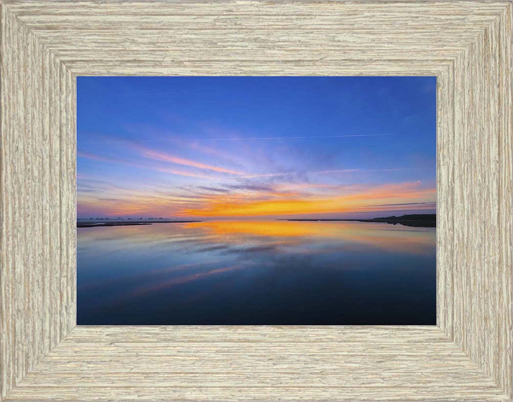 Sunrise over Laws Gut -- Digital Print
