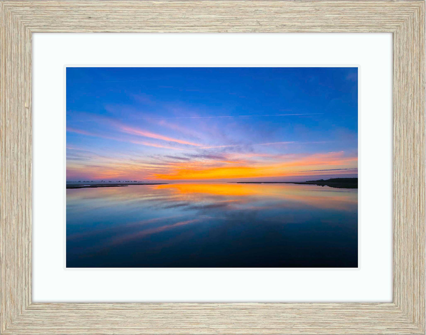 Sunrise over Laws Gut -- Digital Print