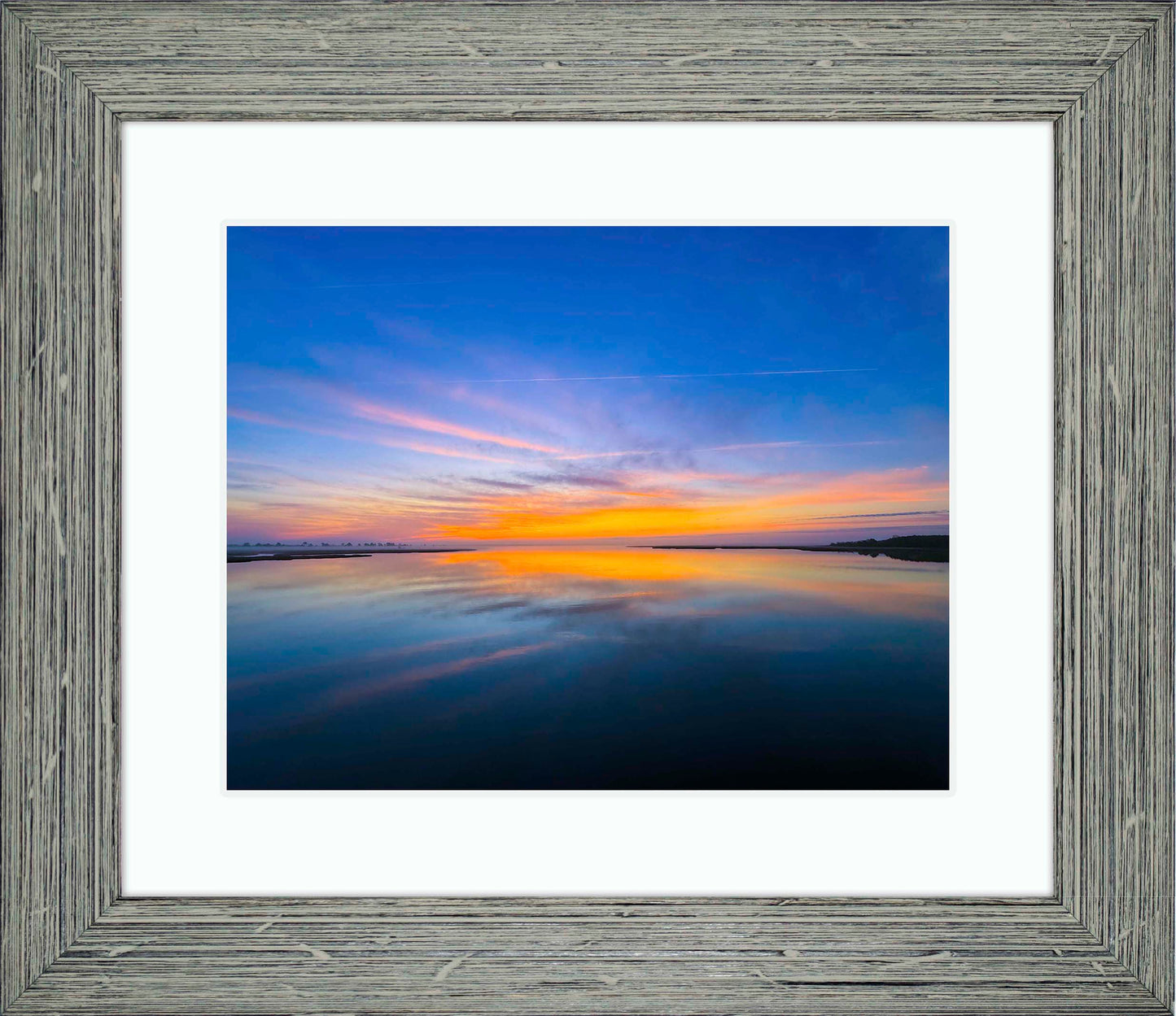 Sunrise over Laws Gut -- Digital Print