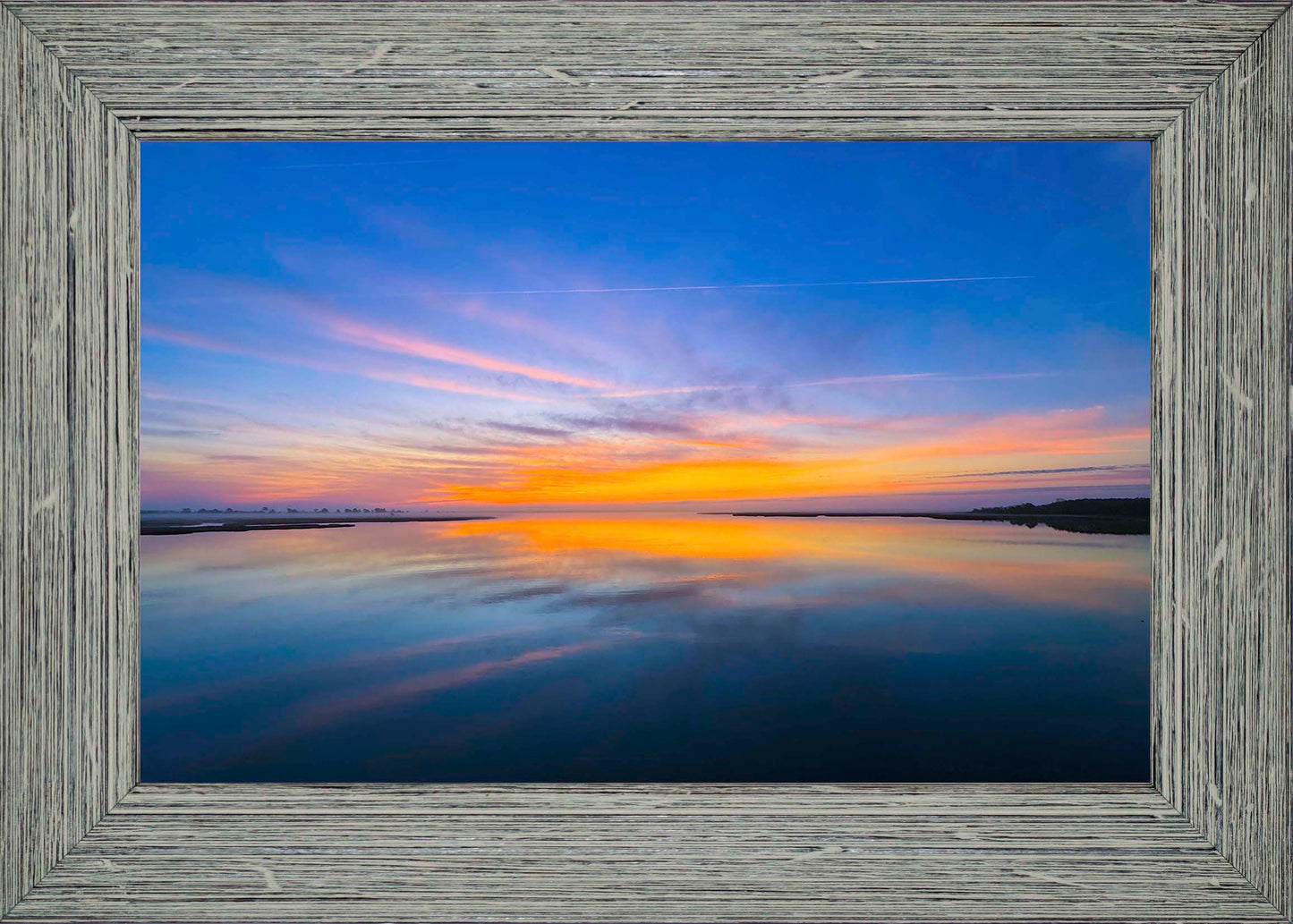 Sunrise over Laws Gut -- Digital Print