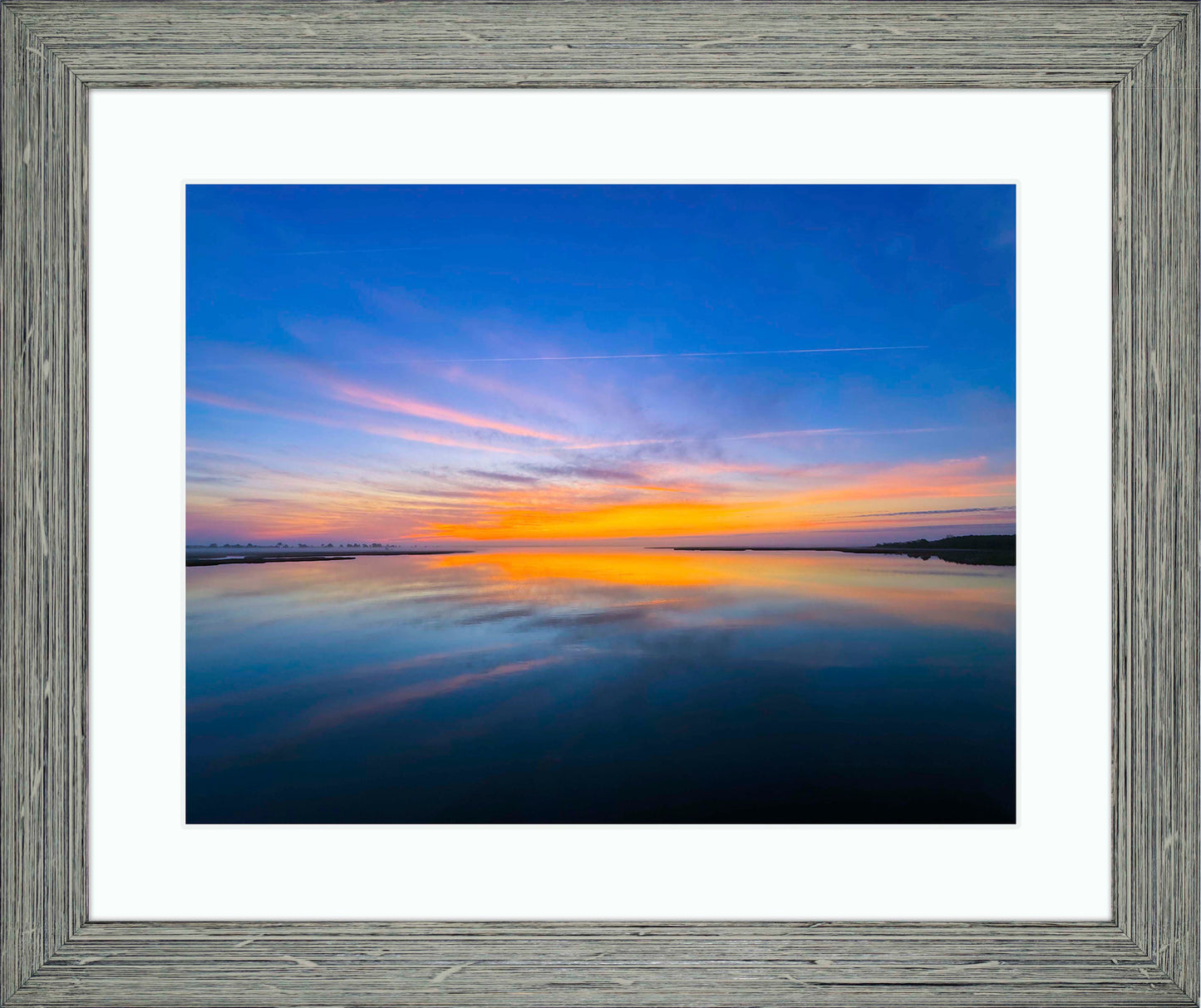 Sunrise over Laws Gut -- Digital Print