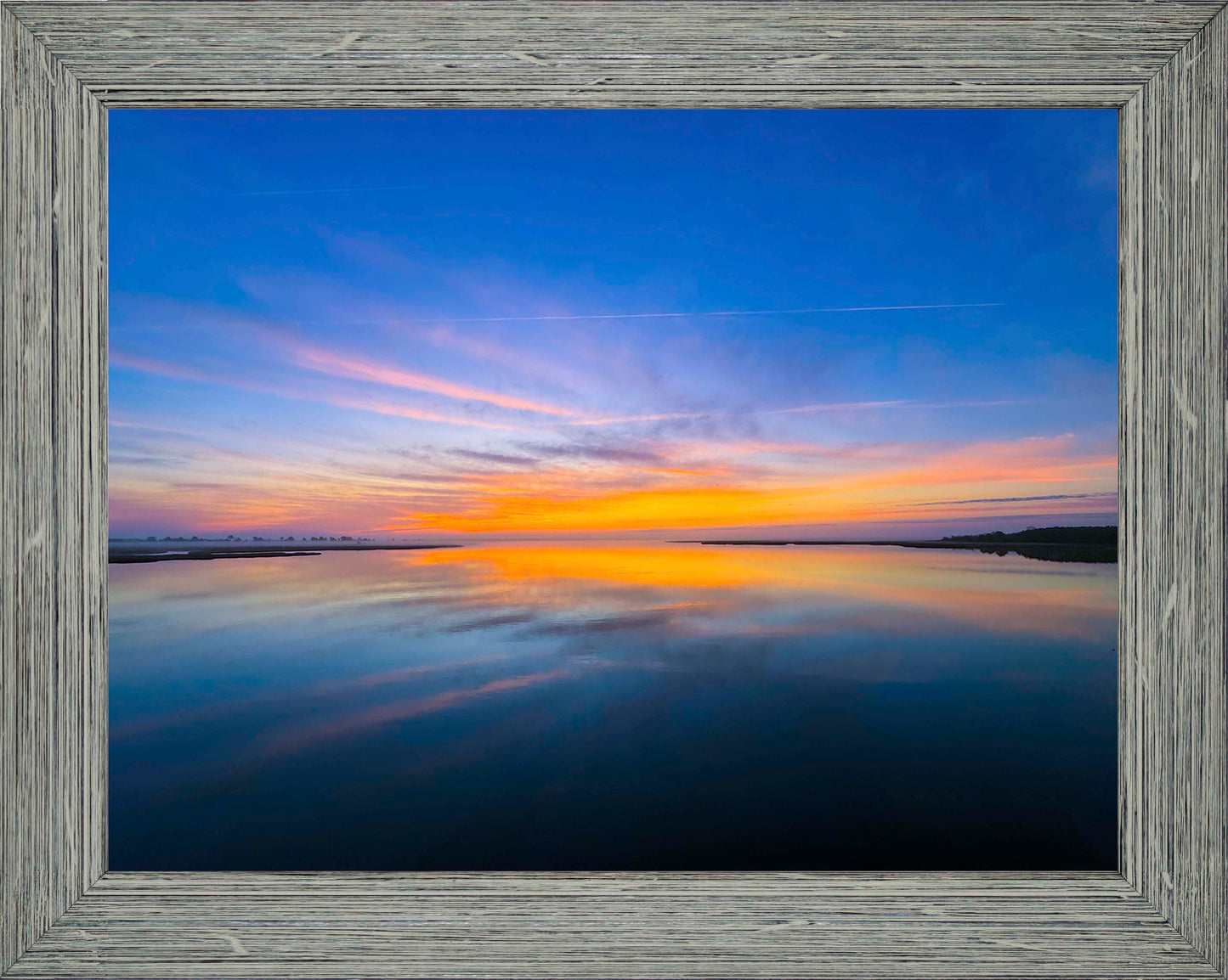 Sunrise over Laws Gut -- Digital Print