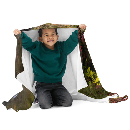 Cadle Creek Heron Throw Blanket