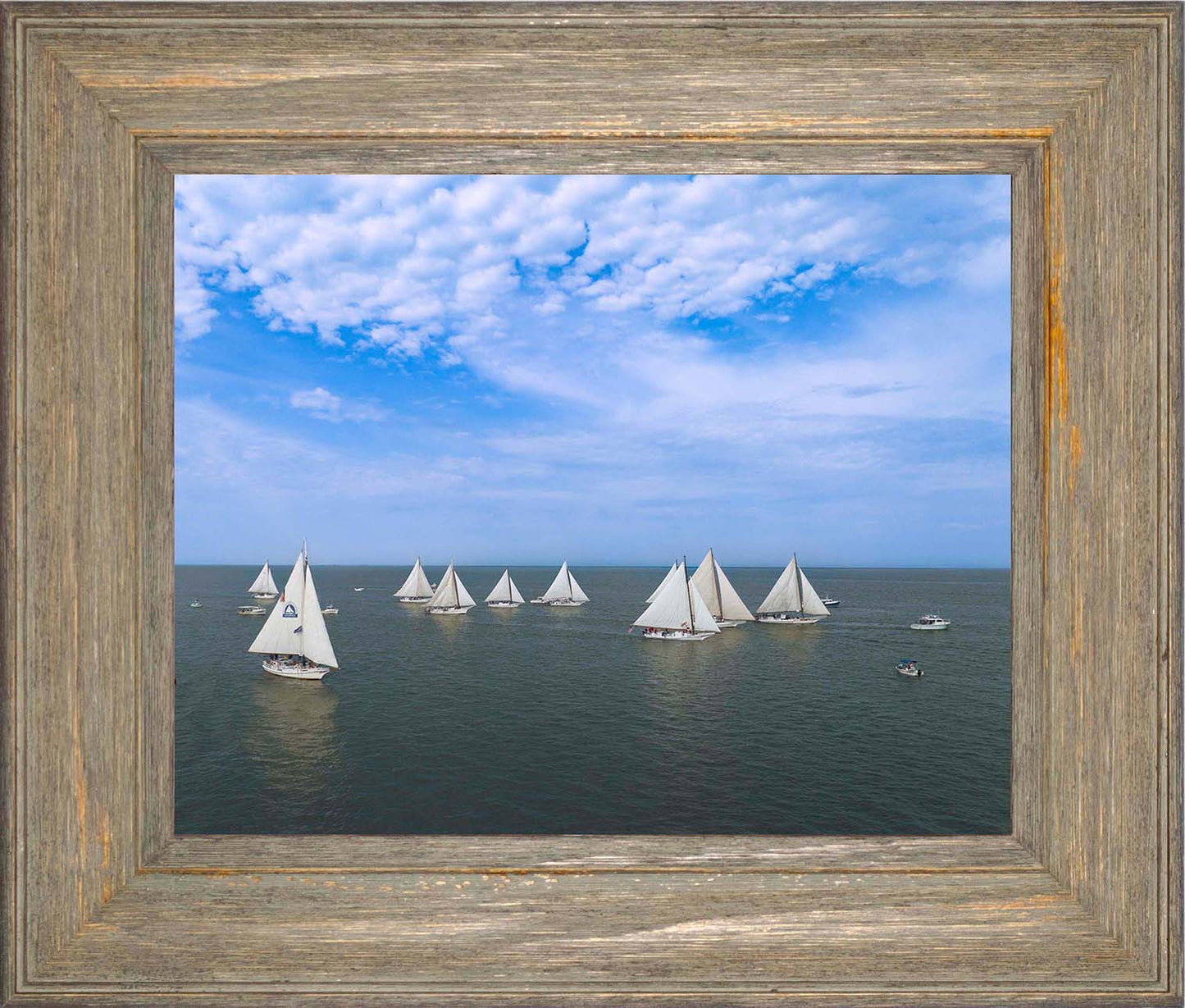 2023 Deal Island Skipjack Races - And It Begins -- Digital Print