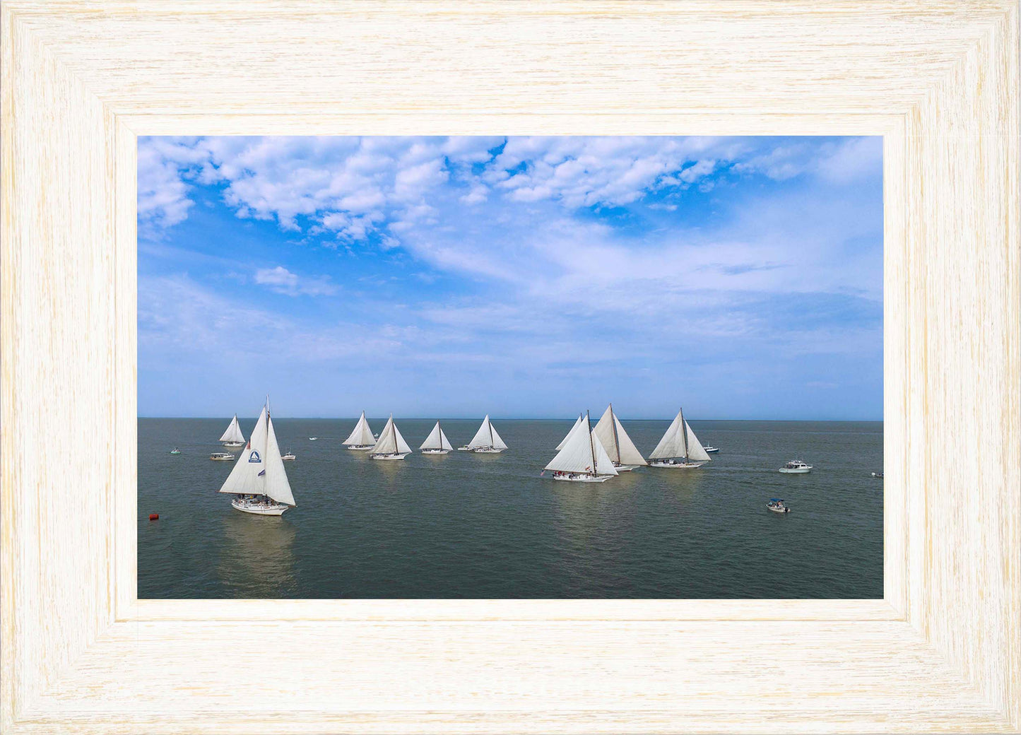 2023 Deal Island Skipjack Races - And It Begins -- Digital Print