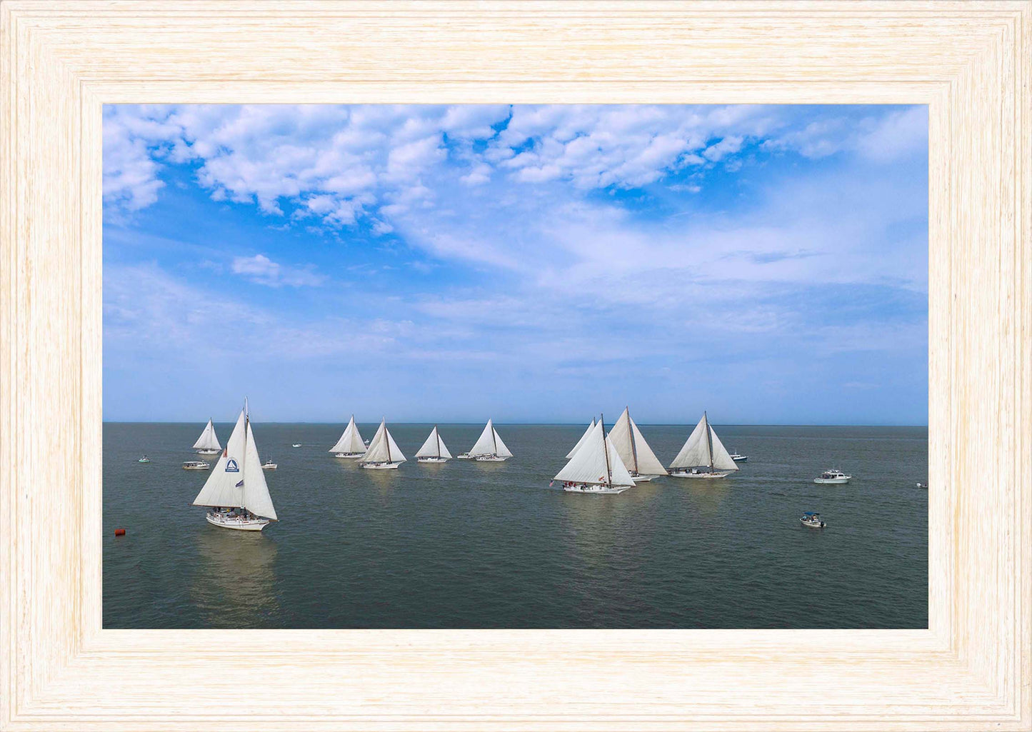 2023 Deal Island Skipjack Races - And It Begins -- Digital Print