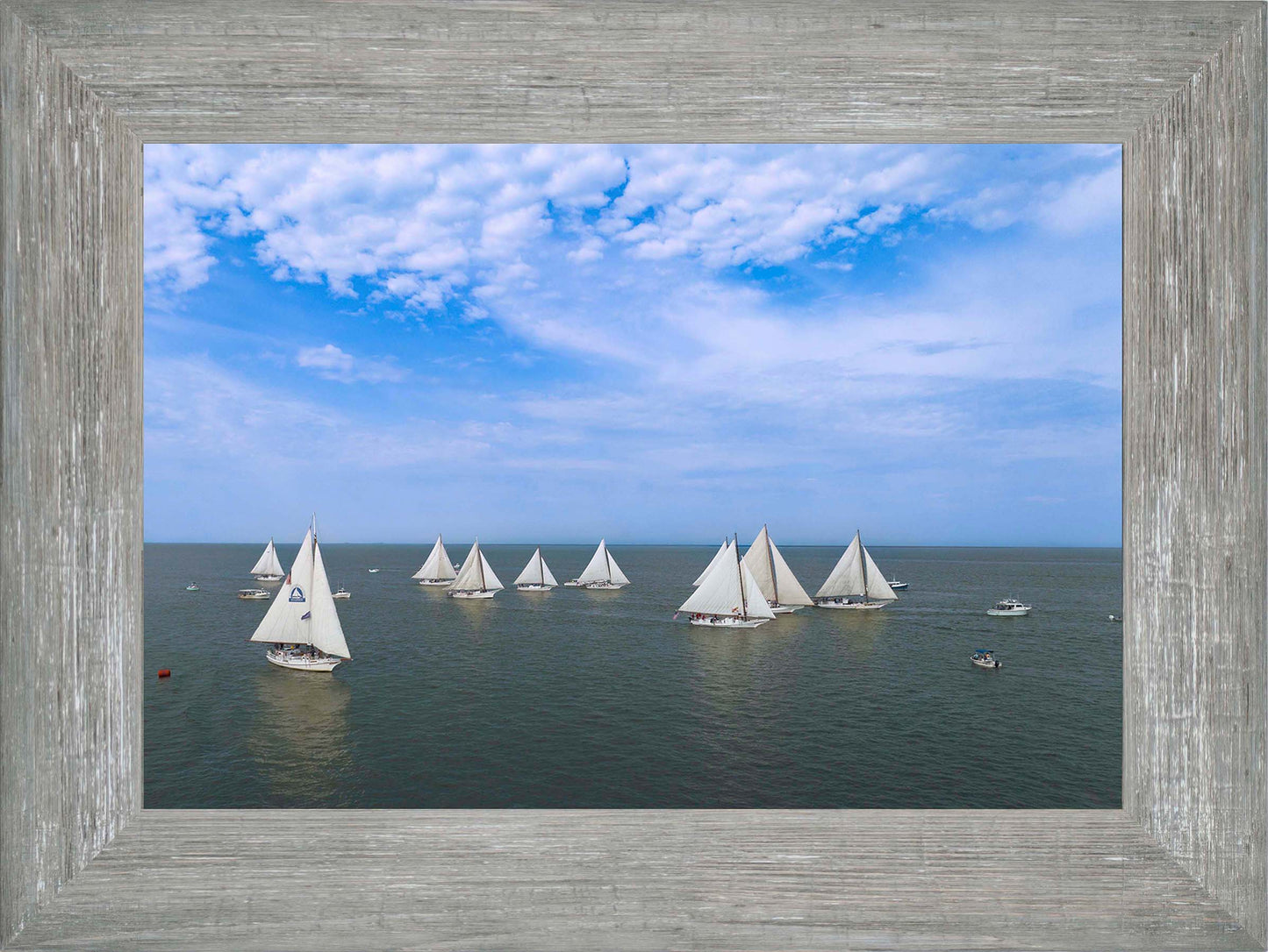 2023 Deal Island Skipjack Races - And It Begins -- Digital Print