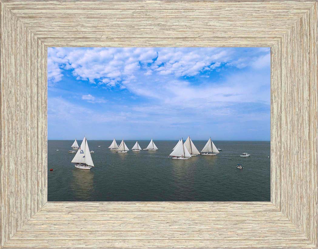2023 Deal Island Skipjack Races - And It Begins -- Digital Print