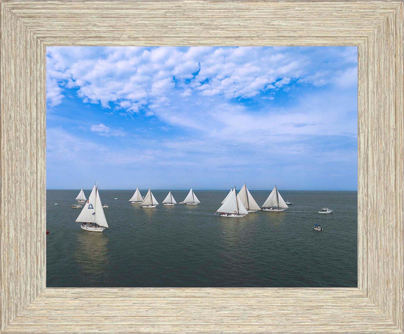 2023 Deal Island Skipjack Races - And It Begins -- Digital Print