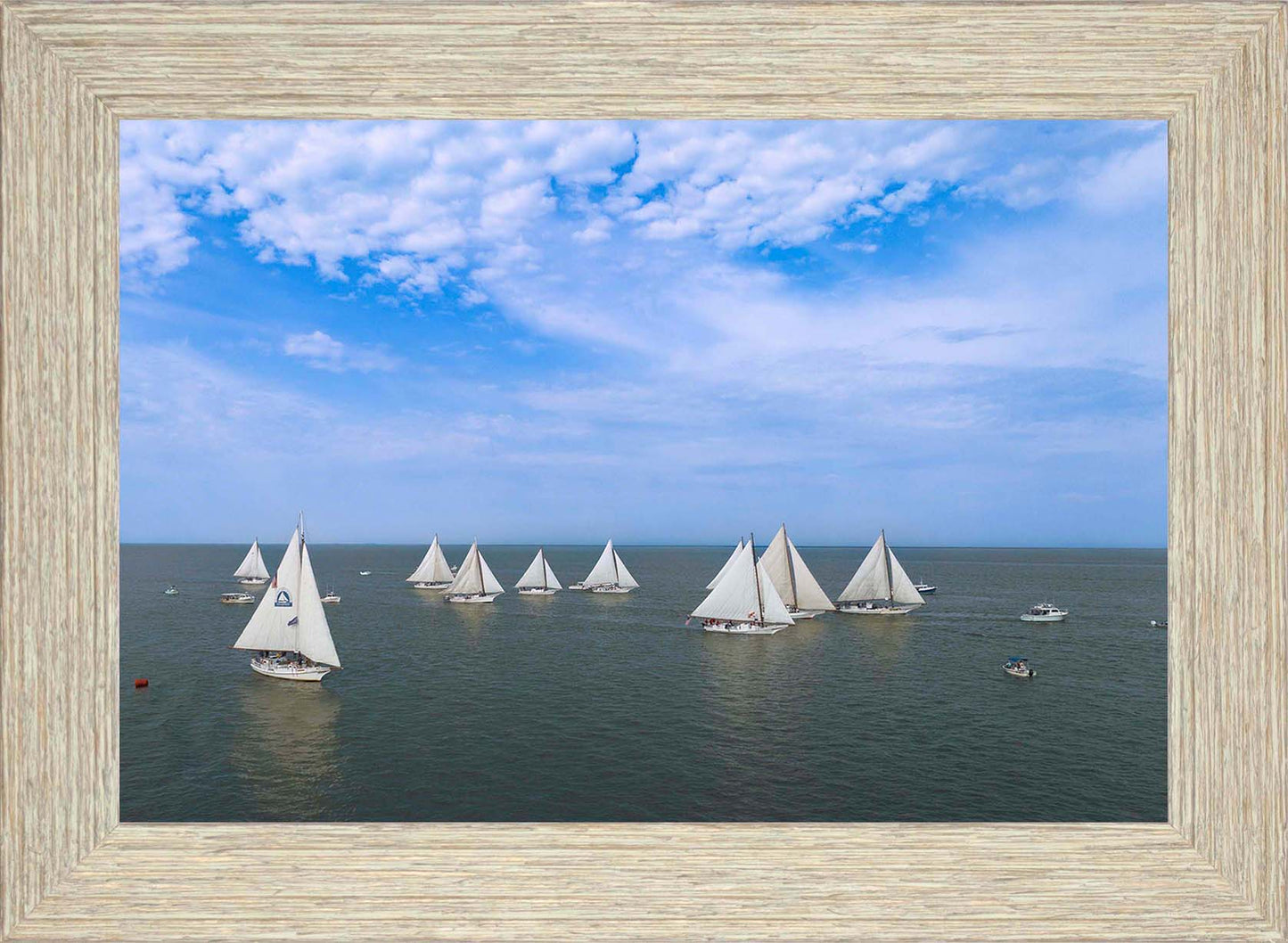 2023 Deal Island Skipjack Races - And It Begins -- Digital Print