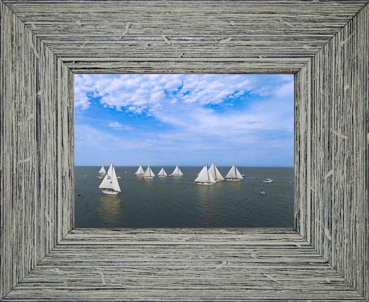 2023 Deal Island Skipjack Races - And It Begins -- Digital Print