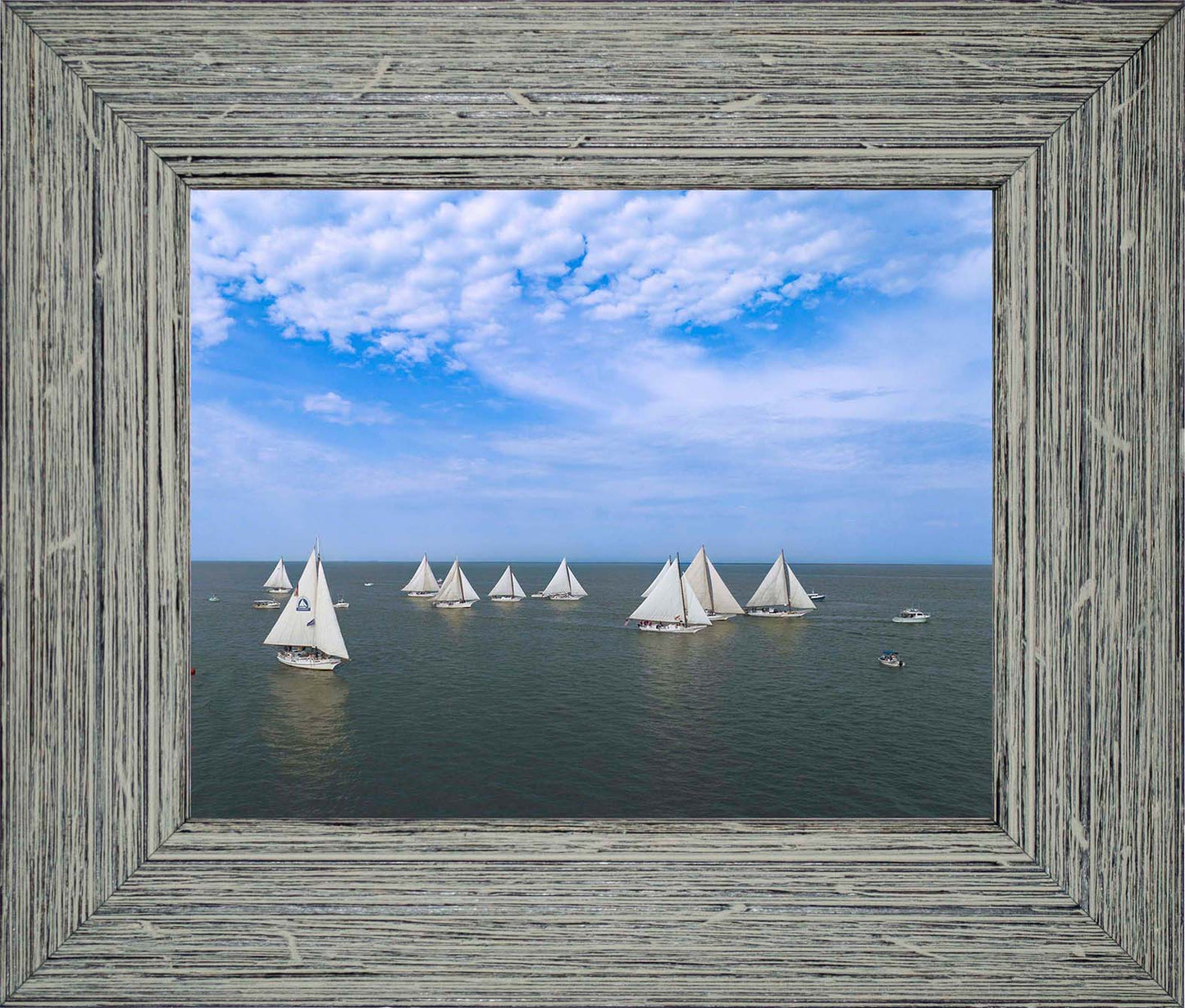 2023 Deal Island Skipjack Races - And It Begins -- Digital Print