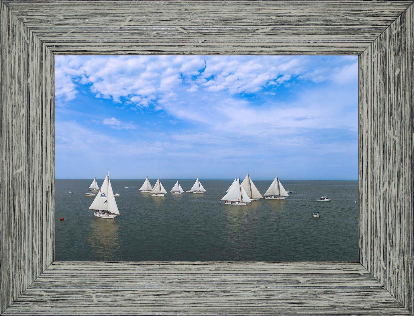 2023 Deal Island Skipjack Races - And It Begins -- Digital Print
