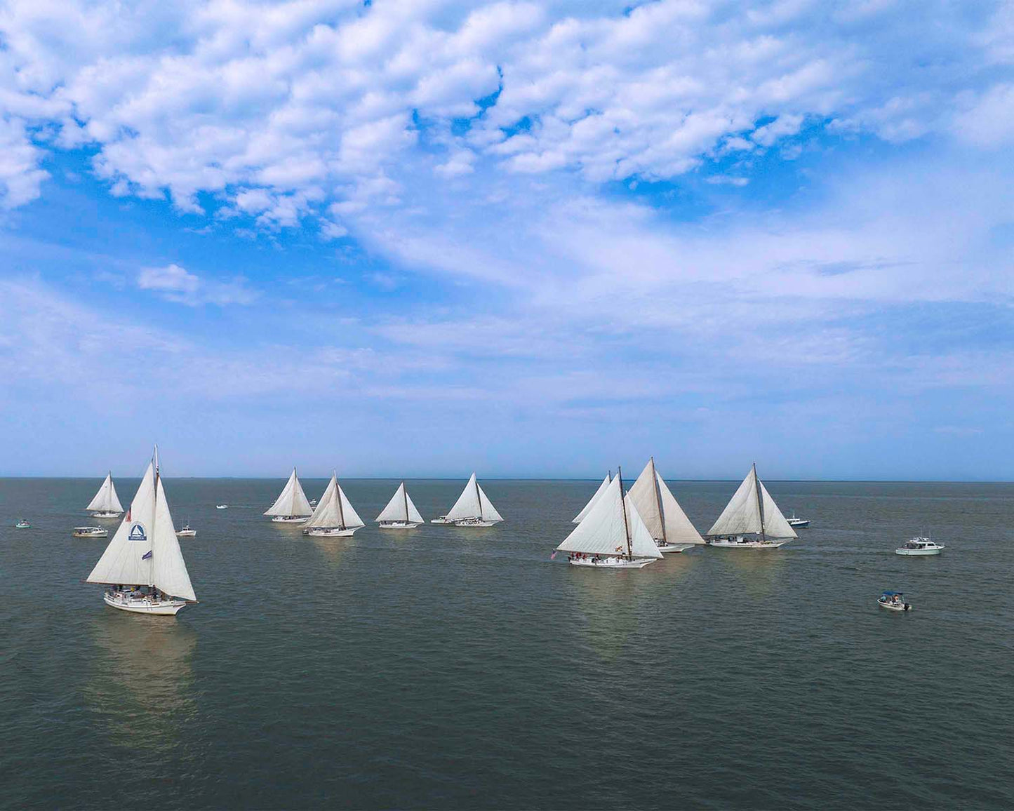 2023 Deal Island Skipjack Races - And It Begins