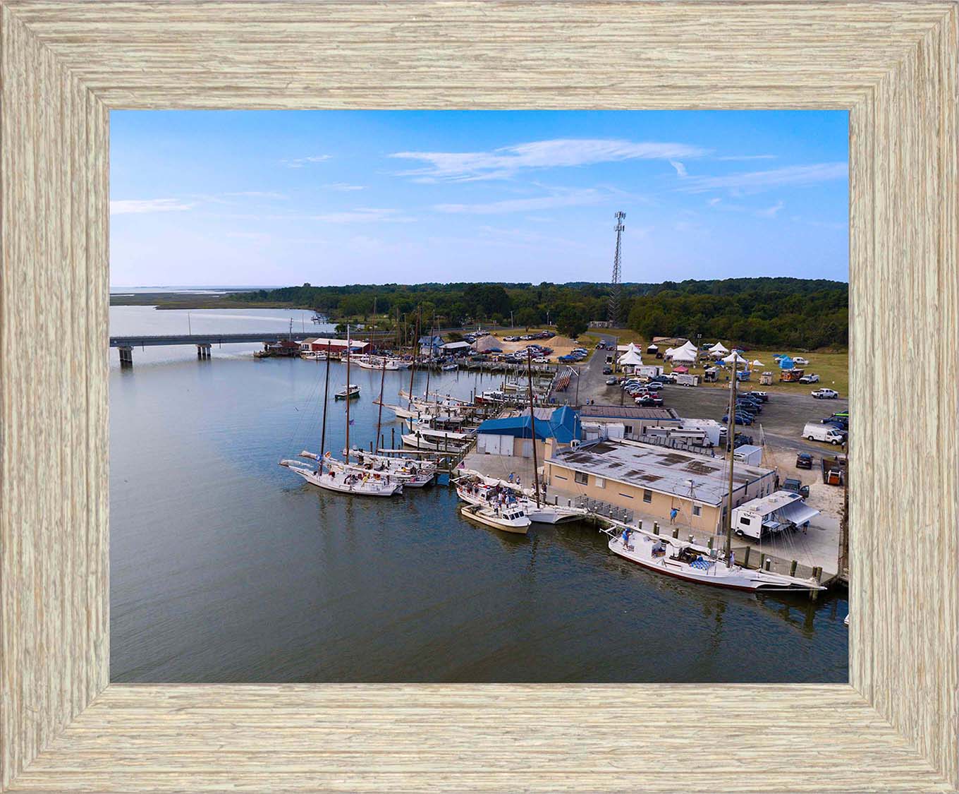 2023 Deal Island Skipjack Races - Preparing to be Blessed