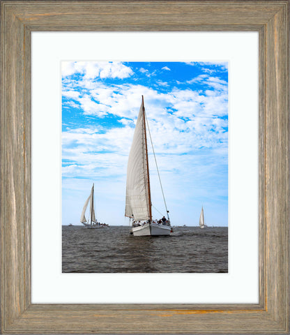 2023 Deal Island Skipjack Races - Staring Down the Bowsprit (Ruark) -- Digital Print