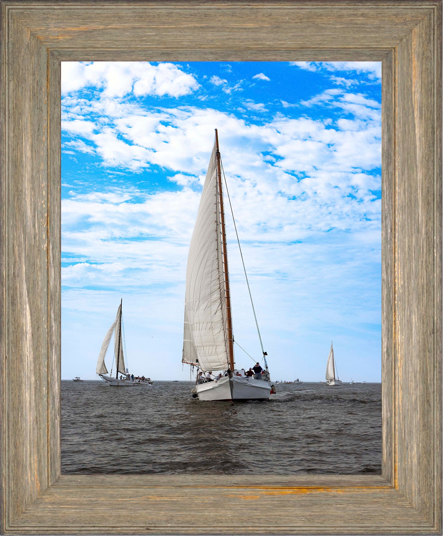 2023 Deal Island Skipjack Races - Staring Down the Bowsprit (Ruark) -- Digital Print
